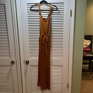 Banana Republic cross-strap wide-leg jumpsuit